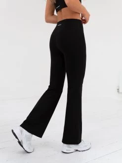 Soft Sculpt Wide Leg Leggings - Black -Trend Wear Sales 2741Black 08D