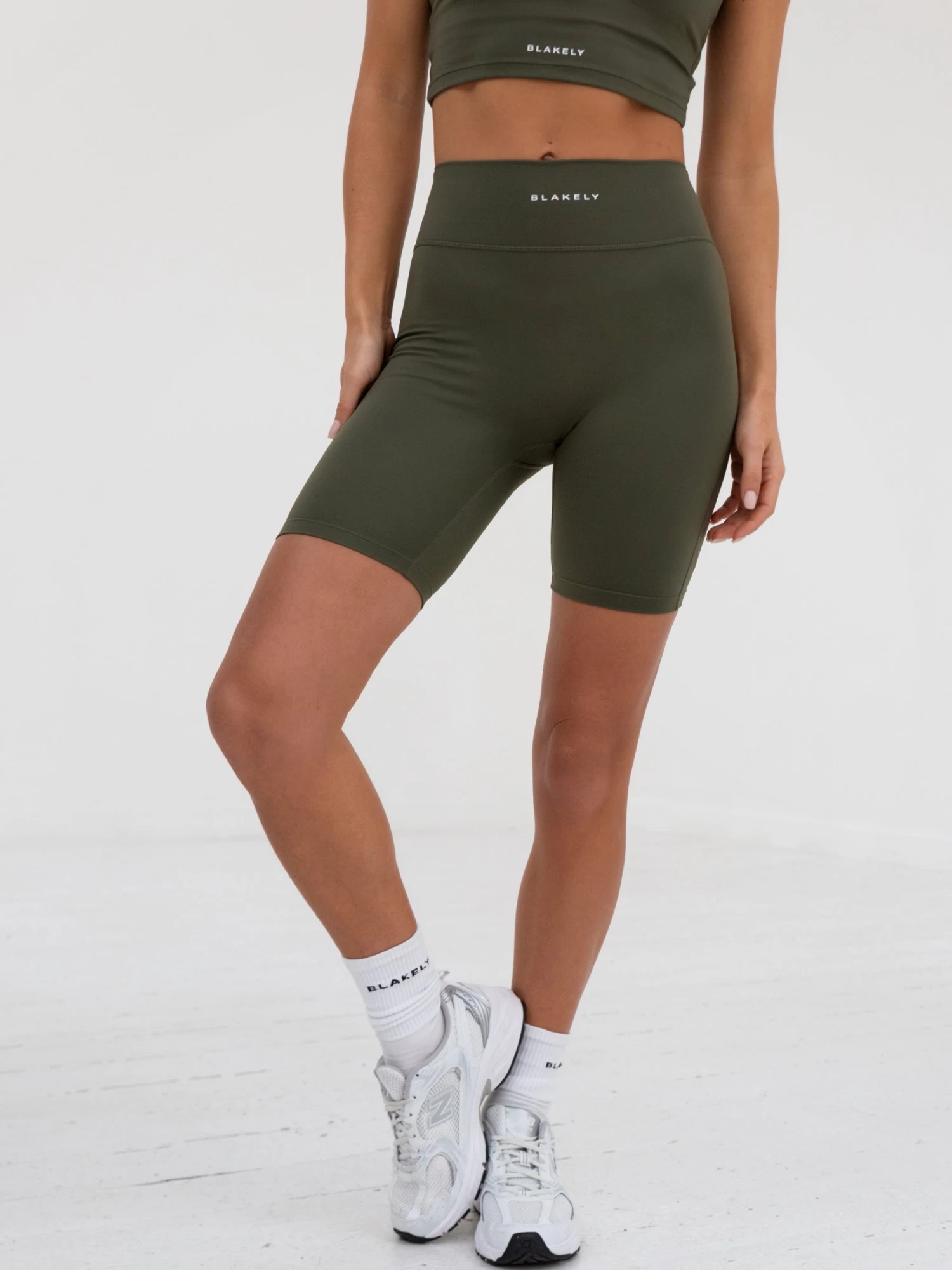 Soft Sculpt Cycling Shorts - Khaki Green 7 Soft Sculpt Cycling Shorts - Khaki Green - Image 5