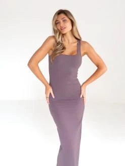 Lucia Maxi Dress - Mocha 11 Lucia Maxi Dress - Mocha -Trend Wear Sales 2747 2Brown 04D