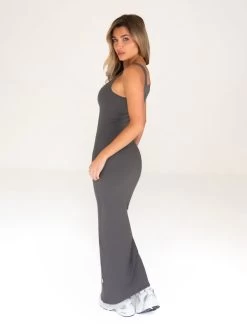 Lucia Maxi Dress - Charcoal -Trend Wear Sales 2747 2Charcoal05D