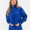 Everyday 1/4 Zip Jumper - Cobalt Blue 1 Everyday 1/4 Zip Jumper - Cobalt Blue -Trend Wear Sales 2760BLUE