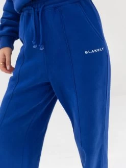 Everyday Wide Leg Sweatpants - Cobalt Blue -Trend Wear Sales 2762 WIDELEG BLUE 02D