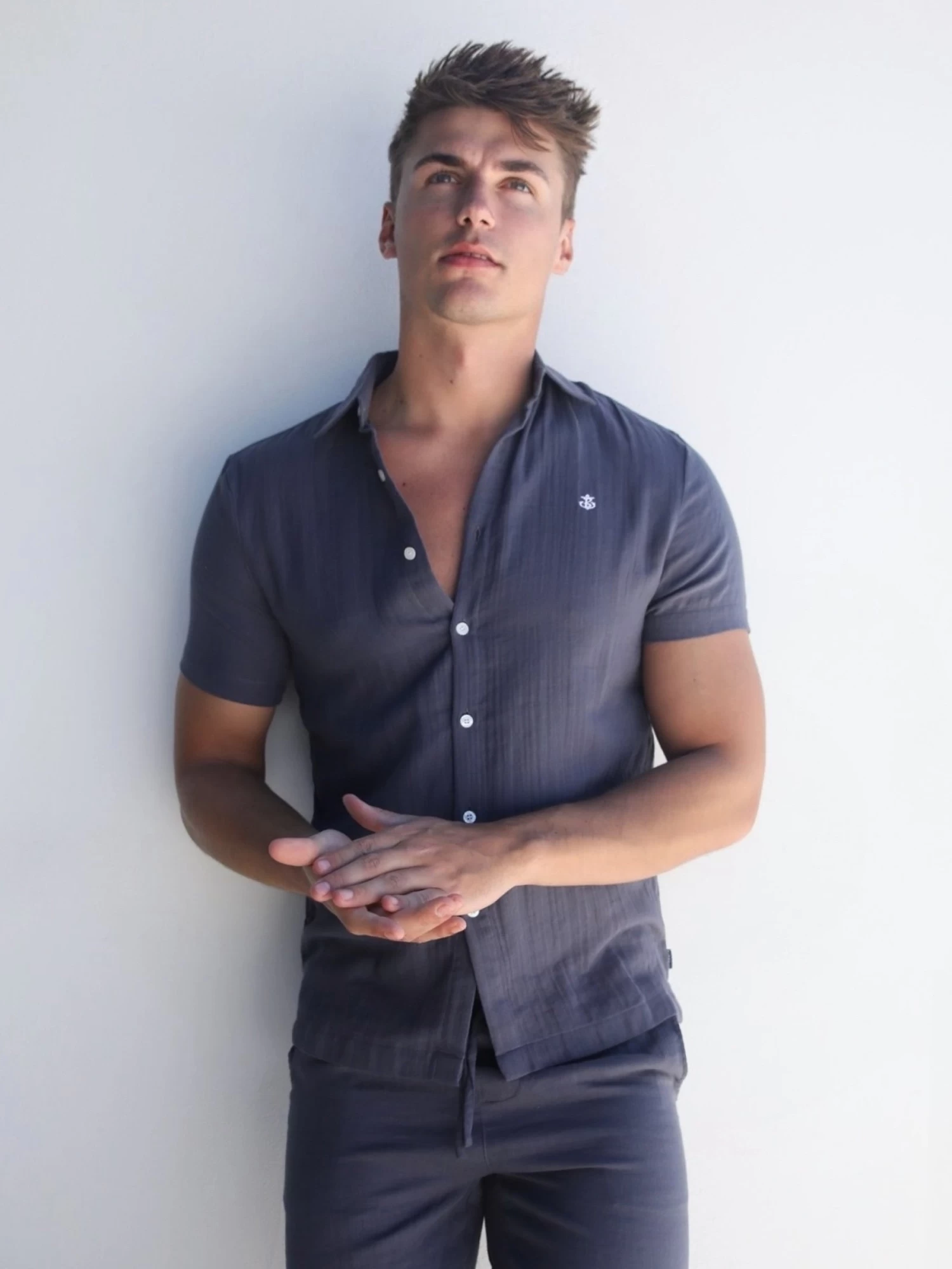 Siena Shirt - Navy 3 Siena Shirt - Navy