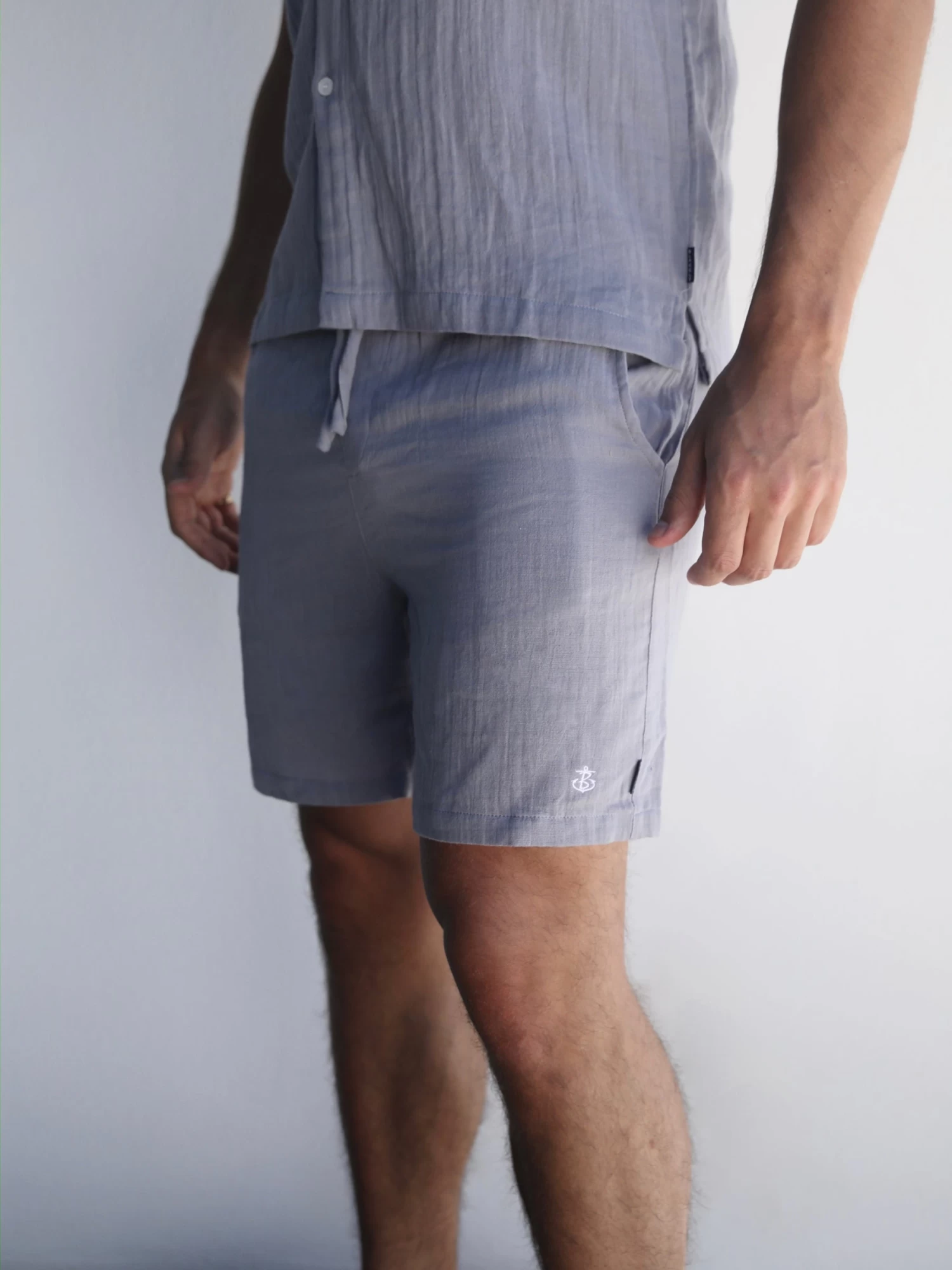 Siena Shorts - Light Blue 5 Siena Shorts - Light Blue - Image 3