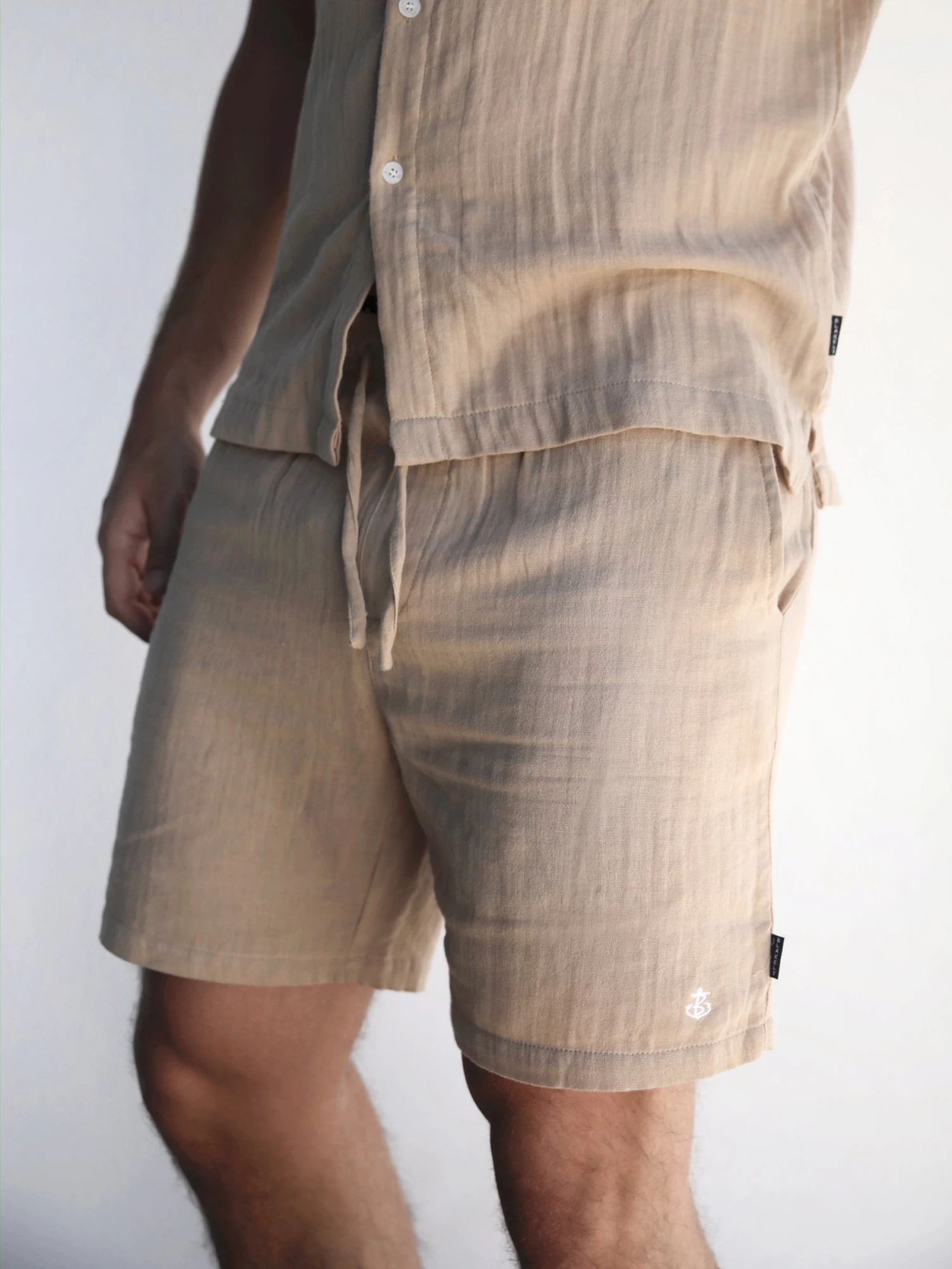 Siena Shorts - Tan 6 Siena Shorts - Tan - Image 4
