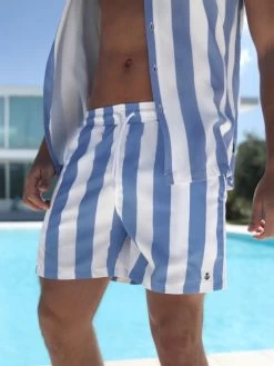 Riccardo Swim Shorts - Light Blue 10 Riccardo Swim Shorts - Light Blue -Trend Wear Sales 2783Blue 02D