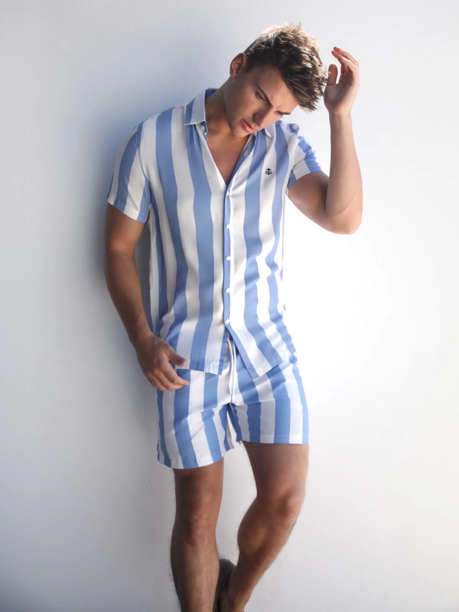 Riccardo Swim Shorts - Light Blue 4 Riccardo Swim Shorts - Light Blue - Image 2