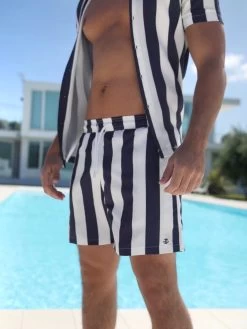 Riccardo Swim Shorts - Navy -Trend Wear Sales 2783Navy 03D