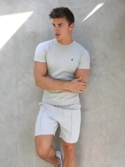 Verona Slim T-Shirt - Light Grey -Trend Wear Sales 2799DGREY 05D