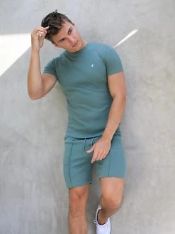 Verona Slim T-Shirt - Khaki Green -Trend Wear Sales 2799DKhaki 01D