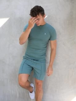 Verona Slim T-Shirt - Khaki Green -Trend Wear Sales 2799DKhaki 06D