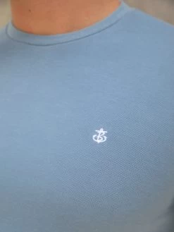 Verona Slim T-Shirt - Light Blue -Trend Wear Sales 2799DLightBlue 04D