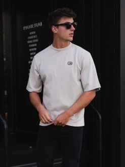 Icon Oversized T-Shirt - Light Grey 10 Icon Oversized T-Shirt - Light Grey -Trend Wear Sales 2799LightGrey 04D