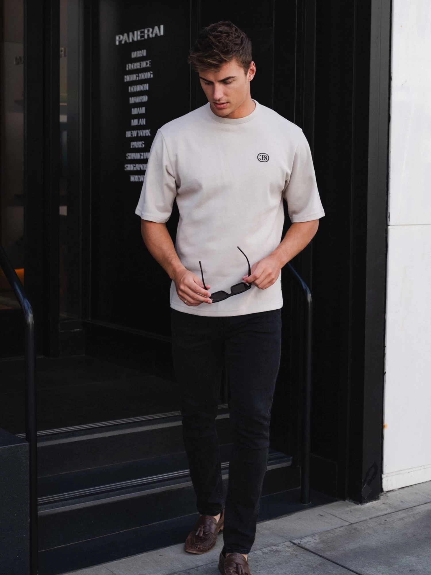 Icon Oversized T-Shirt - Light Grey 6 Icon Oversized T-Shirt - Light Grey - Image 4