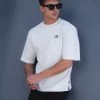 Icon Oversized T-Shirt - Marl White