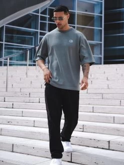 Icon Oversized T-Shirt - Khaki Green -Trend Wear Sales 2799Sage 14D