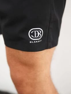 Initial Swim Shorts - Black -Trend Wear Sales 2805CBlack 06D