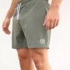 Initial Swim Shorts - Olive 2 Initial Swim Shorts - Olive -Trend Wear Sales 2805COliveLEADD