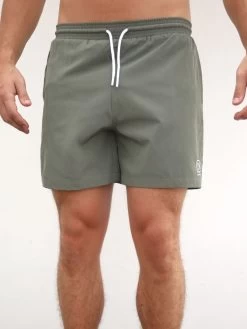 Initial Swim Shorts - Olive -Trend Wear Sales 2805COlive 04D