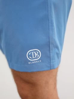 Initial Swim Shorts - Light Blue -Trend Wear Sales 2805CSlateBlue 01D