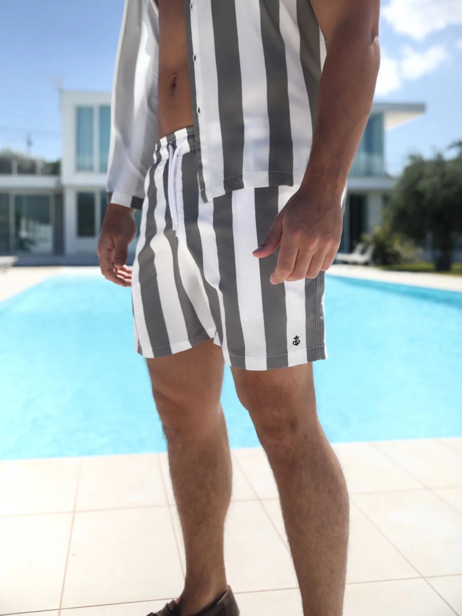 Riccardo Swim Shorts - Safari Green 5 Riccardo Swim Shorts - Safari Green - Image 3