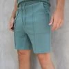 Verona Shorts - Khaki Green 1 Verona Shorts - Khaki Green -Trend Wear Sales 2808Khaki 04LEADD