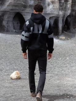 BLKLY Relaxed Hoodie - Black -Trend Wear Sales 2836Black 02D