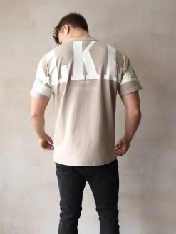 BLKLY Relaxed T-Shirt - Tan -Trend Wear Sales 2837Sand 03D