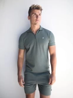 Maldini Polo Shirt - Sage -Trend Wear Sales 2870Sage 04D