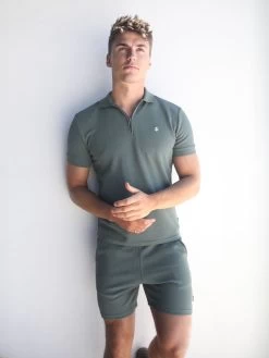 Maldini Polo Shirt - Sage -Trend Wear Sales 2870Sage 05D