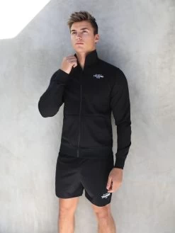 Full Zip Training Jacket - Black -Trend Wear Sales 2890Black 03D