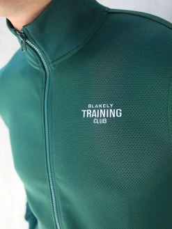 Full Zip Training Jacket - Dark Green -Trend Wear Sales 2890Green 06D