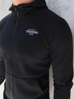 Full Zip Training Hoodie - Black -Trend Wear Sales 2891Black 01D
