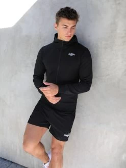 Full Zip Training Hoodie - Black -Trend Wear Sales 2891Black 06D