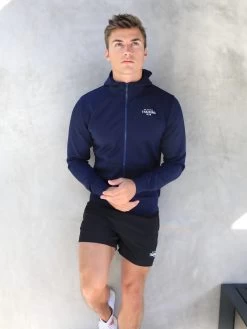 Full Zip Training Hoodie - Navy -Trend Wear Sales 2891Navy 04D