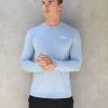 Long Sleeve Training T-Shirt - Light Blue 2 Long Sleeve Training T-Shirt - Light Blue -Trend Wear Sales 2896Blue 02leadD
