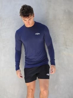 Long Sleeve Training T-Shirt - Navy 13 Long Sleeve Training T-Shirt - Navy -Trend Wear Sales 2896Navy 05D