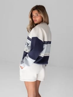 Alpine Oversized Jumper - Light Grey -Trend Wear Sales 2923Navy 05D