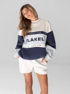 Alpine Oversized Jumper - Light Grey -Trend Wear Sales 2923Navy 06D