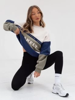 Alpine Oversized Jumper - Olive -Trend Wear Sales 2923Olive 13D