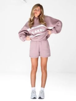 Serena Oversized Hoodie - Dusty Pink -Trend Wear Sales 2924BDustyPink 01D