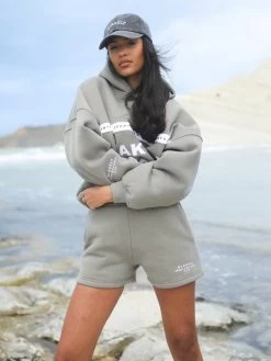 Serena Jogger Shorts - Olive -Trend Wear Sales 2924Brand 01D d9012384 8a30 49d1 90b8 564e3f2b428b