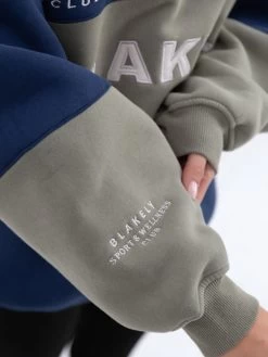 Alpine Oversized Hoodie - Olive -Trend Wear Sales 2924Olive 12D