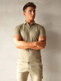 Sorrento Polo Shirt - Light Khaki