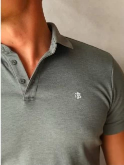 Sorrento Polo Shirt - Marl Blue -Trend Wear Sales 2930MarlBlue 09D