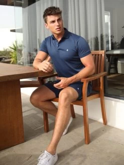 Sorrento Polo Shirt - Navy 12 Sorrento Polo Shirt - Navy -Trend Wear Sales 2930Navy 04D