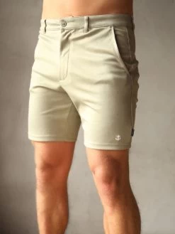 Sorrento Shorts - Light Khaki -Trend Wear Sales 2931Khaki 02D