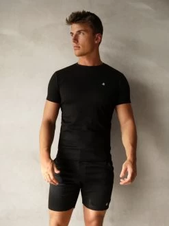 Sorrento T-Shirt - Black 8 Sorrento T-Shirt - Black -Trend Wear Sales 2932Black 02D