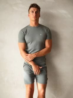 Sorrento T-Shirt - Marl Blue -Trend Wear Sales 2932MarlBlue 05D