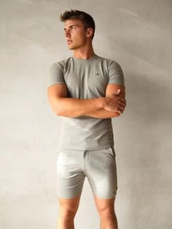 Sorrento T-Shirt - Marl Grey -Trend Wear Sales 2932MarlGrey 04D